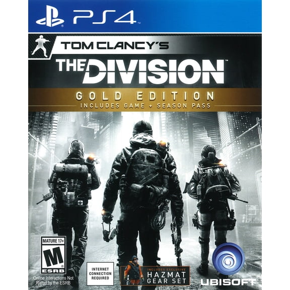 Tom Clancy's The Division(Sony PlayStation 4, 2016) by Ubisoft for Physical/ PlayStation 4, Action & Adventure, Role-Playing, Parental Controls