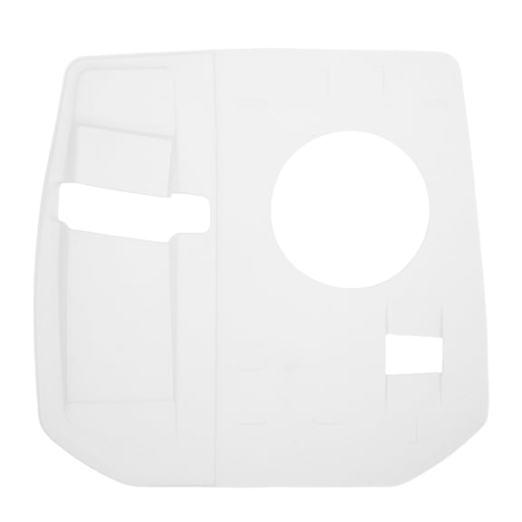 ELAYARD Universal White Car Interior Console Button Protector Cover with Stylish Design, Easy Installation, and Perfect Fit for Most Vehicles