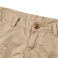 thumbnail image 5 of Bpyeka Men's Casual Embroidered Chino Shorts, Solid Cotton Blend Straight Leg Shorts with Pockets for Work, Golf and Everyday, 5 of 9