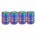 thumbnail image 1 of Dsycar 4 Pcs/Set Capuchon de Valve de Roue de Pneu de Voiture Moto Multicolore Couvercle Anti-Poussière Capuchons de Valve de Pneu de Voiture Pièces de Roue de Véhicule, 1 of 5
