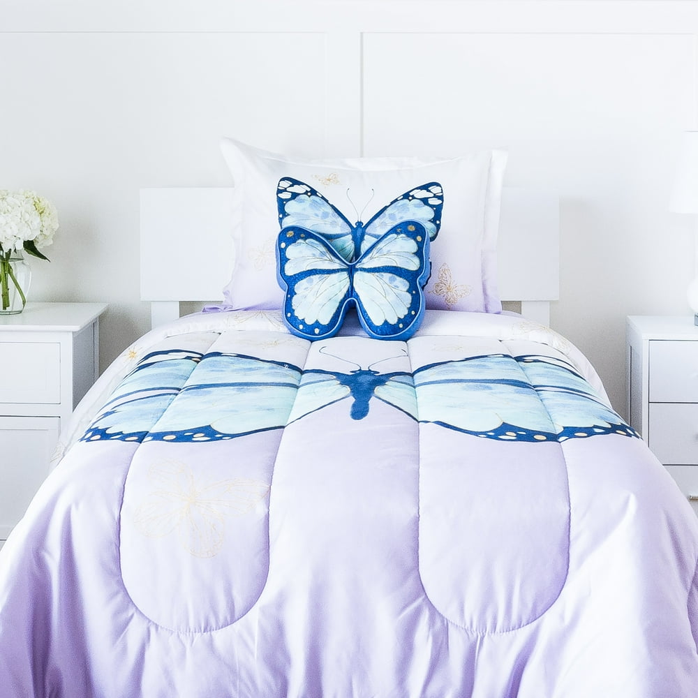 Justice Teen/Tween You are Magical Polyester Reversible Comforter Sets, Twin, 3Pieces Walmart