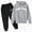 C154--Dark Gray, variant on Big Girls Sweatshirt Set Casual Long Sleeve Teen Girl's Fall Pullover Legging Pants Printed 2 Piece Outfit for 1-15Y,7-8 Years,Pink
