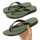 thumbnail image 5 of Sandalias Playa PVC Sport Thong Flip Men para Interior/exterior (42) Verde, 5 of 9
