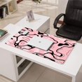 thumbnail image 3 of Pink Black Camouflage&nbsp;pad Mousewaterproof,rubber+multispandexwashable the Camouflage SeriesmousepadDesk Pad for Office Home Game 31.5x15.7inches, 3 of 7