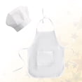 thumbnail image 3 of EeaseCA Accessoires de Photographie Toque de Chef Adorable Tablier Cosplay Vêtements de Chef pour Bébé Nouveau-Né Nourrisson (Style Garçon, Blanc, Taille P), 3 of 8
