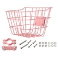 thumbnail image 2 of Canasta para bicicletas para niños, cesta de alambre, cesta de manillar delantero práctico para bicicletas, contenedor de almacenamiento para deportes, 2 of 8