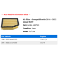 thumbnail image 2 of Air Filter - Compatible with 2016 - 2022 IS300 2017 2018 2019 2020 2021, 2 of 2