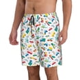 thumbnail image 2 of Logiee Transport1 Print Mens Swim Trunks Quick Dry Board Shorts,Breathable Hawaii Beach Shorts Swimwear Bathing Suits-, 2 of 6