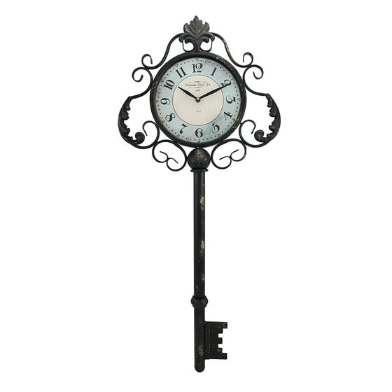  Decorative  Antique Key Shaped Wall  Clock  Walmart  com