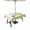 Yellow White Black, variant on Outdoor Tablecloths with Umbrella Hole & Zipper, Yellow Truck Round Tablecloth 54 Inch, Spring Bees Daisy Car Star Buffalo Plaid Lines Waterproof Table Cloth, Patio/Pool/Picnic Table Covers