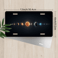 thumbnail image 2 of 1 Pcs 2D Flat License Plate Covers & Frames, Goat For Decorative Front, Waterproof For Decoration Aluminum License Plate Covers & Frames Cover For Men Women, 12" X 6", 2 of 6