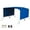 Royal Blue, variant on Danolapsi 3 Bow Bimini Tops for Boats with Mesh Sidewalls, Marine Grade Canvas, Adjustable Support Poles, Includes 2 Straps and Zippered Storage Boot, PU Coated Fabric