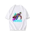 thumbnail image 3 of Tshirt Black Colorful Sea Turtle Mexico The Gulf Of Design For Beach Vacation Travel Souvenirs, 3 of 4