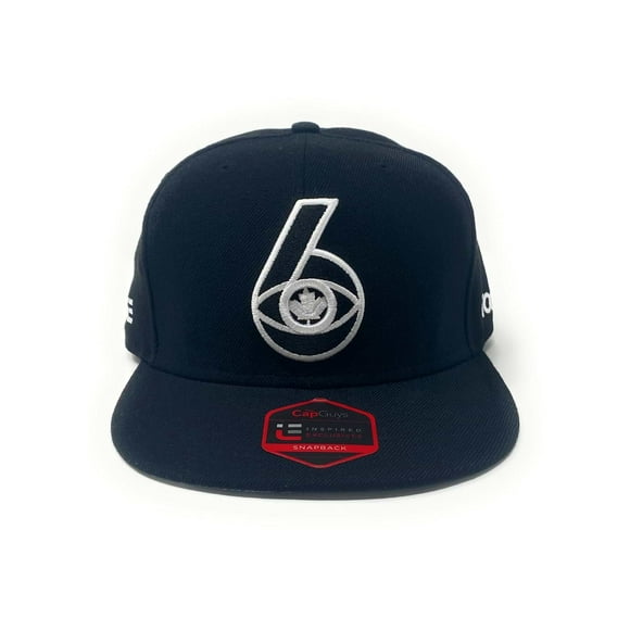 6 Visions - The Cap Guys TCG / Inspired Exclusives Noir/blanc Snapback Cap