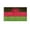 3x5 ft Polyester Flag, variant on AGAS Malawi Flag 4x6 inch - 11" Plastic Pole 100% Polyester Stitched Edges Malwaian Africa Republic National Mini Flag on a Stick