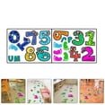 thumbnail image 5 of 1 Set Floor Stickers Removable Floor Number Game Lattice Sticke Game Playing Stickers, 5 of 5