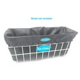thumbnail image 2 of Top Glides Universal Washable Liner for Wire Walker Baskets (Gray), 2 of 4