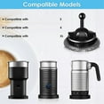 thumbnail image 2 of Milk Frother Lid and Milk Frother Whisks for Nespresso Aeroccino 3, 2 of 5