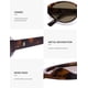 thumbnail image 5 of Gafas de Sol SOJOS Retro Ovaladas Polarizadas para Mujer UV400 Marrón, 5 of 6