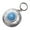 Silver, variant on Stylish Spaceship Model Keychain Mini LED Light UFO Keyring Pendant Fashionable Key Chain Accessory for Individuals