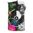 thumbnail image 2 of Yap Bedding Set - Turtle Plumeria Banana Leaf, 2 of 6