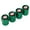 Green, variant on Hex New Cadillac Logo Emblem Car Suv Wheels Tire Air Valve Caps Stem Dust Cover