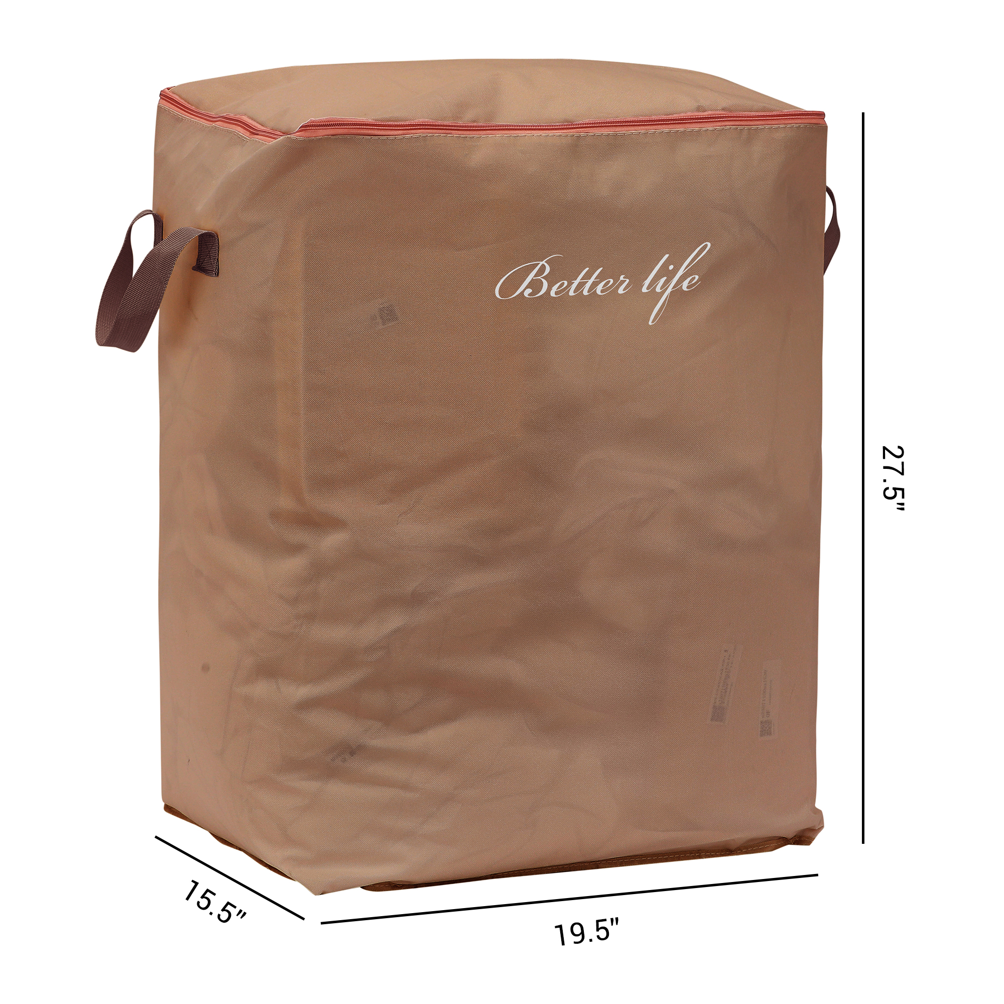 Unique Bargains 1 Pack Clothes Storage Bags Moving Bags Coffee 55*20*28in