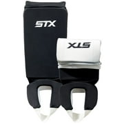 STX Adult Reversible Soft Field Hockey Shin Guards Black/White
