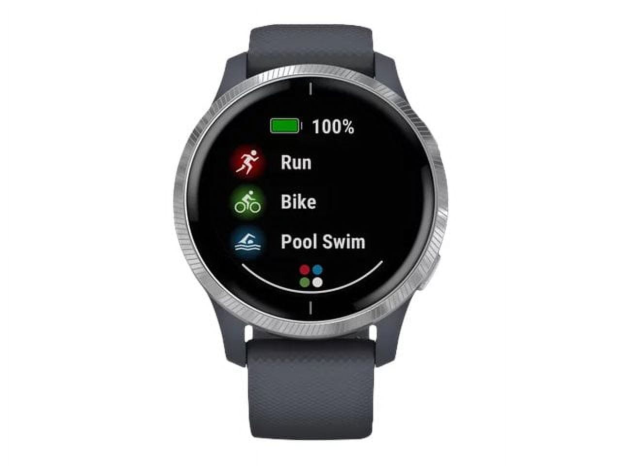 Garmin Venu® Black with Slate Hardware - Walmart.com