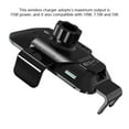 thumbnail image 2 of EIMELI Phone 15W Type-c Wireless Charger Vehicle Portable Auto Clamping Adjustable Fast Charging Bracket Cradle Smartphone Accessory, 2 of 7