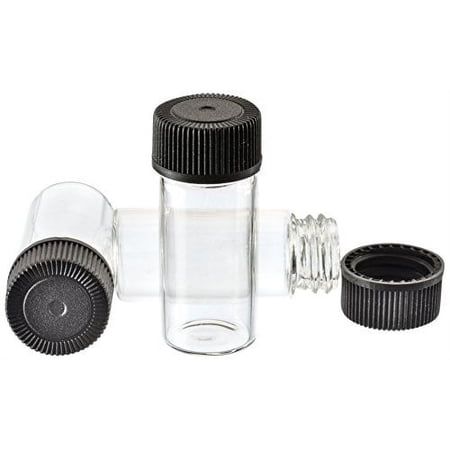 Pack of 144 Clear Glass Vials (1-3/8  x 9/16  Dia.) - GB2