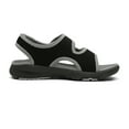 thumbnail image 2 of Bruno Marc Boys Open Toe Straps Outdoor Summer Sport Sandals(Toddler/Little Kid/Big Kid) SBSA224K BLACK/GREY Size 11, 2 of 5