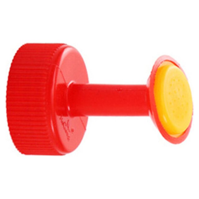 Ounissouiy 3 piezas Boquilla de regadera Rociador Cabeza de botella Patio Granja Plantación Jardinería Herramientas de riego Rojo Type3 NO3