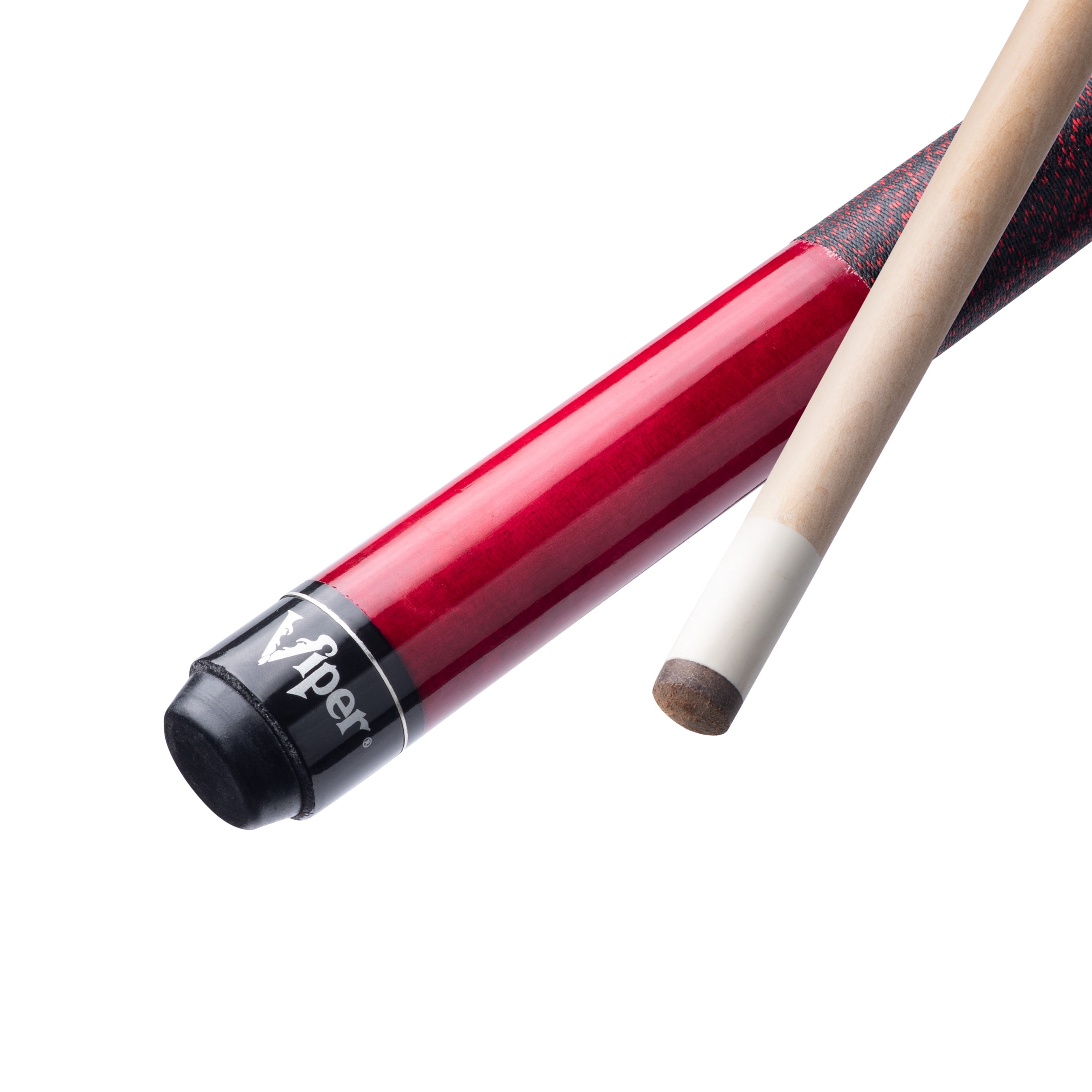 Viper Elite Series 58" Billiard/Pool Cue, 2 Piece, Red, 21 Ounce