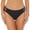 Black, variant on Bikini Bottoms for Women Casual Low Waisted Basic Bathing Swimsuit Soft Quick Dry Cut Out Swim bottoms, Size S