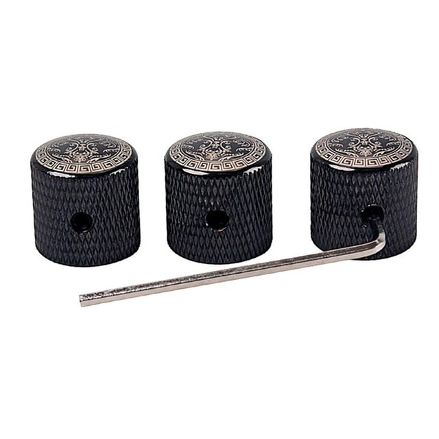 Perillas de control de guitarra eléctrica Yuyangstore 3x