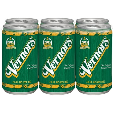 vernors soda ginger caffeine count oz fl original walmart