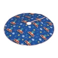 thumbnail image 2 of Balery Dinosaur Driving Printed Christmas Tree Skirt , Merry Christmas Party Christmas Tree Decoration,Adjustable Tree Skirt-48", 2 of 8