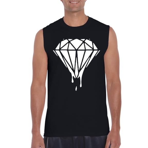IWPF - Men's Graphic T-Shirt Sleeveless - Diamond