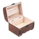 thumbnail image 3 of Vintage Treasure Storage Box Piggy Bank Organizer Saving Box Case with Lock for Home 17.5X13X12CM, 3 of 5