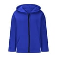 thumbnail image 2 of Timegard Sweatshirt Jackets for Women Zip up Hoodies Long Sleeve Outerwear Fall Clothing with Pockets, 2 of 5