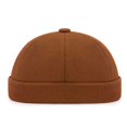 thumbnail image 1 of Sombrero de arrendador de estilo hip hop retro de moda, sombrero de melón japonés de baile callejero de color sólido, sombrero de espiga sin borde ligero, 1 of 6