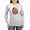 Ash Gray, variant on CafePress - My Cat Is My Valentine Long Sleeve T Shirt - Women's Long Sleeve Graphic Casual T-Shirt