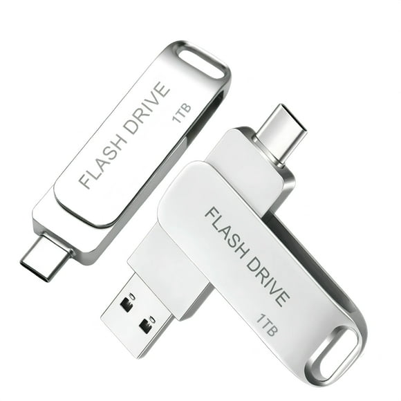 Dual USB Flash Drive 1TB/1000GB 2in1 Thumb Drive for Android/Tablet/PC-MAOLAI