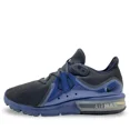 thumbnail image 1 of Ni - ke Ni - ke Air Max Sequent 3 AJ1706-001 Men's Running Shoe Black Blue Sz 10.5 Sneaker, 1 of 5