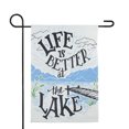 thumbnail image 3 of Northlight Life is Better at the Lake Outdoor Garden Flag 12.5" x 18", 3 of 7
