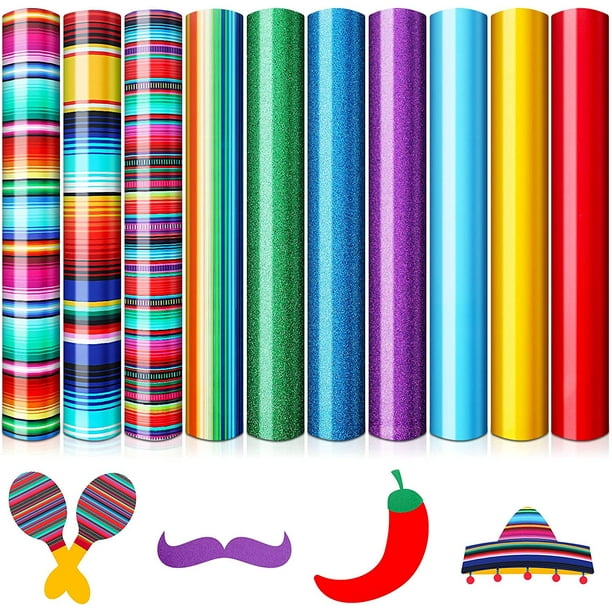 Mexican Design Heat Transfer Vinyl Heat Press Bag Cricut for