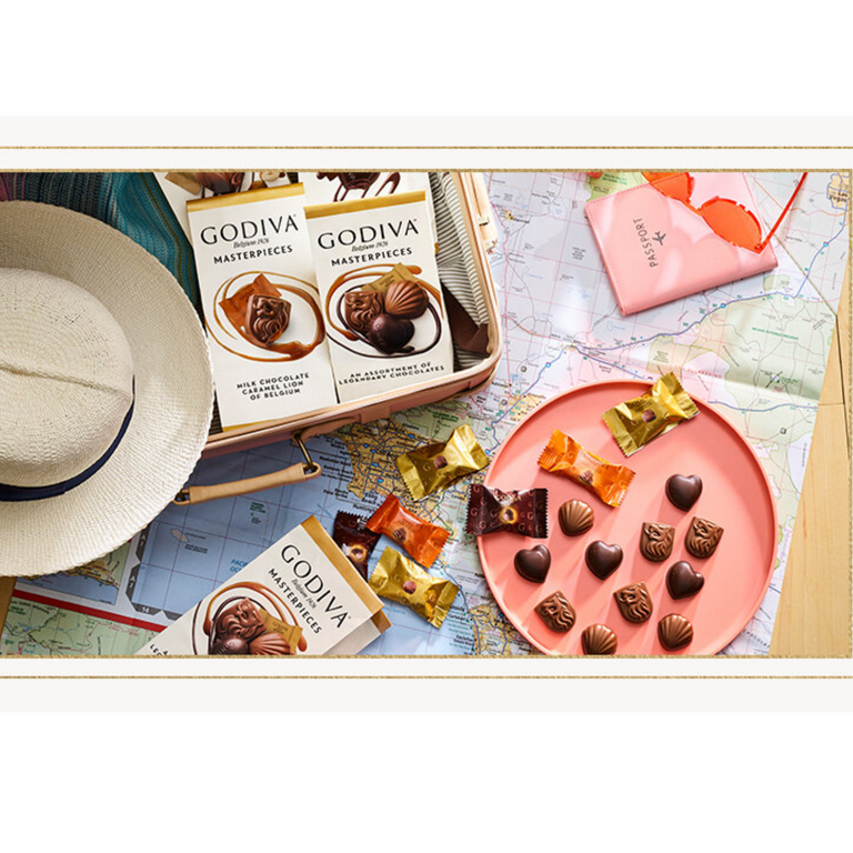 Godiva Masterpieces Assortment of Legendary Milk Chocolate 14.9 OZ