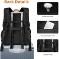 thumbnail image 6 of Ytonet Travel Backpack for Men & Women, Water-Resistant Sports Backpack with Shoe Compartment, Fits 15.6-Inch Laptop – Ideal for Workouts, Camping, Hiking, Black, 6 of 7