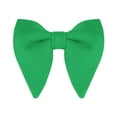 thumbnail image 1 of Pajarita Pre-Atada Allegra K Terciopelo verde One Size, 1 of 5